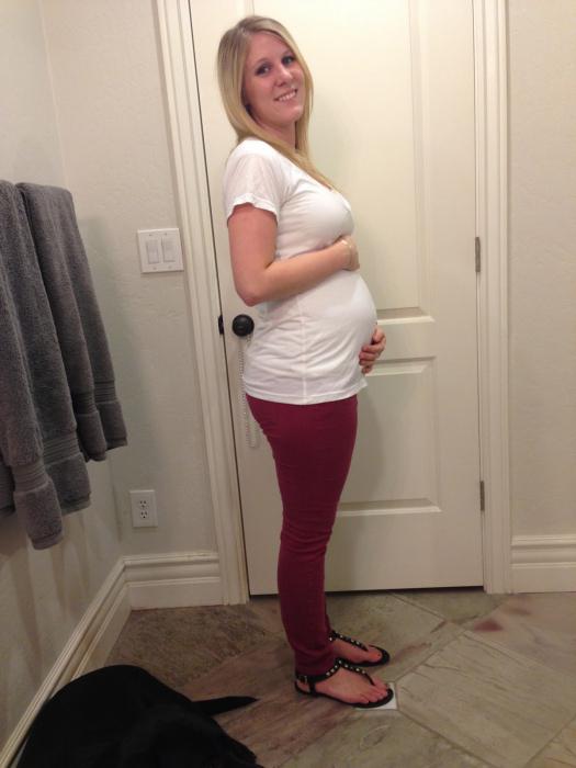 20 týždňov, ultrazvuk: norma, foto