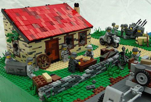 Vojenské zariadenie "Lego": prehľad, inštrukcia