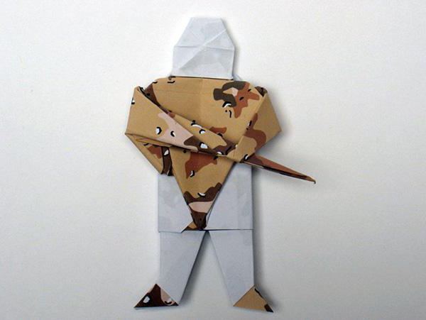 ako urobiť hračku origami papier